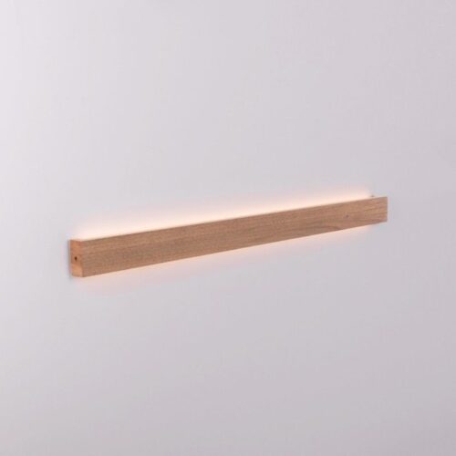 Applique murale LED linéaire en bois « Wooden » – 26W – 100cm – Driver Philips – 2700K