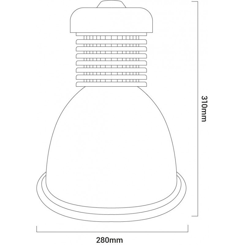 Cloche LED poissonnerie 30W – Éclairage Professionnel étal 9 Cloche LED poissonnerie 30W – Éclairage Professionnel étal – Image 9