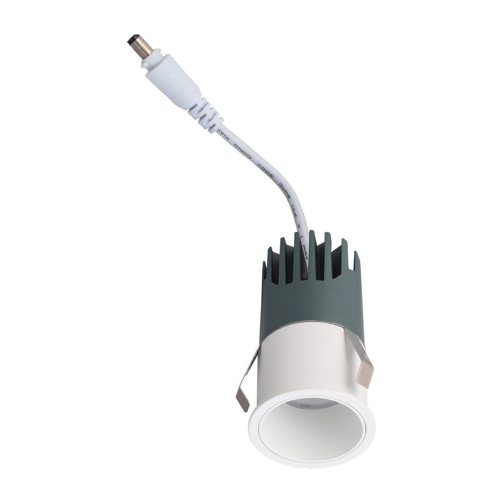 Spot LED 7W encastrable circulaire – Haute performance – Confort visuel - 2700K - SMD3030 2 Spot LED 7W encastrable circulaire – Haute performance – Confort visuel - 2700K - SMD3030 – Image 2