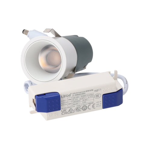 Spot LED 7W encastrable circulaire – Haute performance – Confort visuel - 2700K - SMD3030 1 Spot LED 7W encastrable circulaire – Haute performance – Confort visuel - 2700K - SMD3030