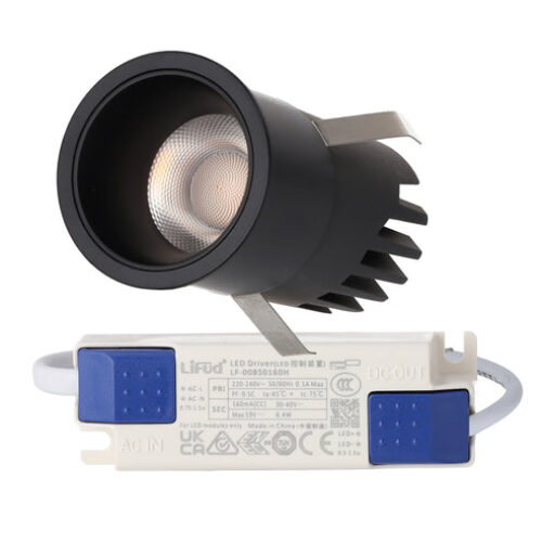 Spot LED encastrable 7W circulaire PRO – IRC90 – Blanc chaud 2700K
