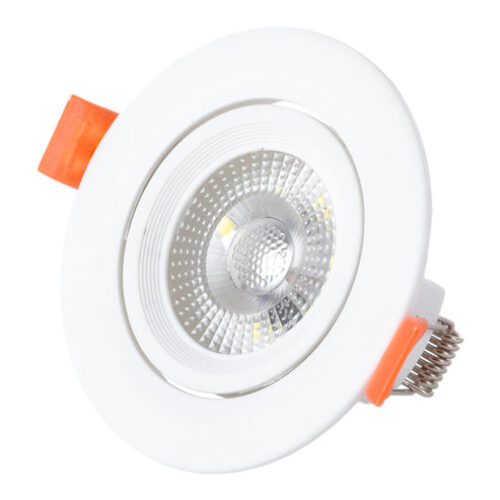 Spot LED encastrable 7W circulaire – Performant – 38°