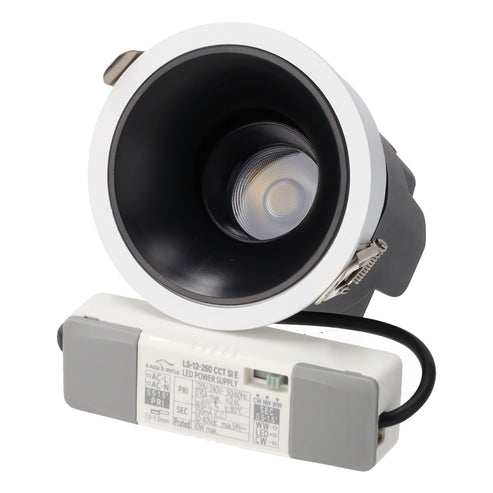 Spot LED encastrable 10W circulaire – Diamètre d'encastrement 75 mm - IP65 1 Spot LED encastrable 10W circulaire – Diamètre d'encastrement 75 mm - IP65