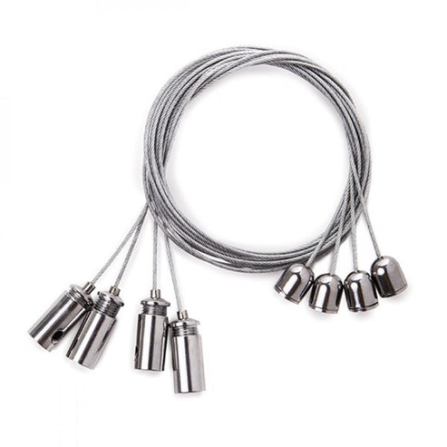 Kit de Suspension 970 mm pour Panneaux LED 1 Kit de Suspension 970 mm pour Panneaux LED