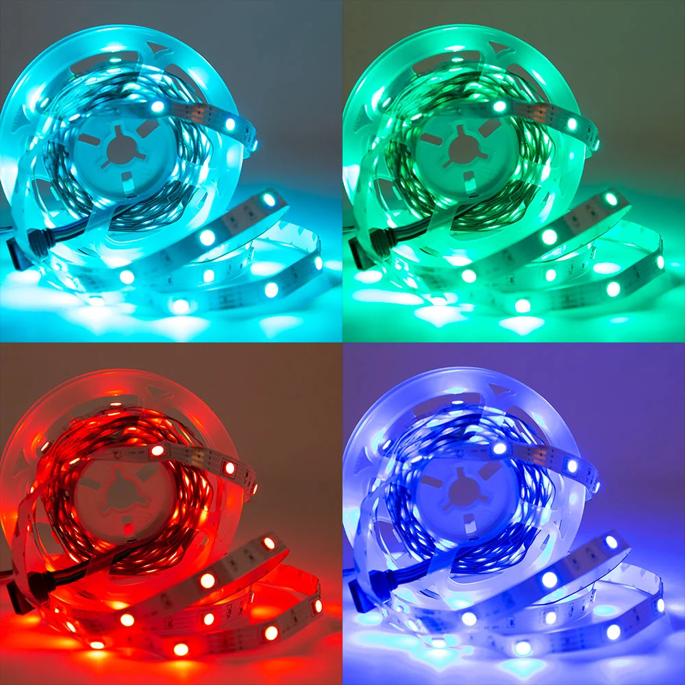 Ruban LED RGB 5m 36W – Puissant Bluetooth – Ambiance – Image 2