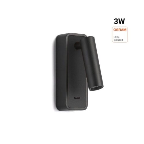 Lampe murale de lecture « RAAM » 3W – Éclairage réglable – 3000K
