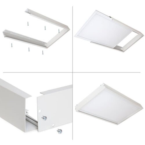 Cadre de Montage Monté En Surface – Pour panneau LED 60X30Cm