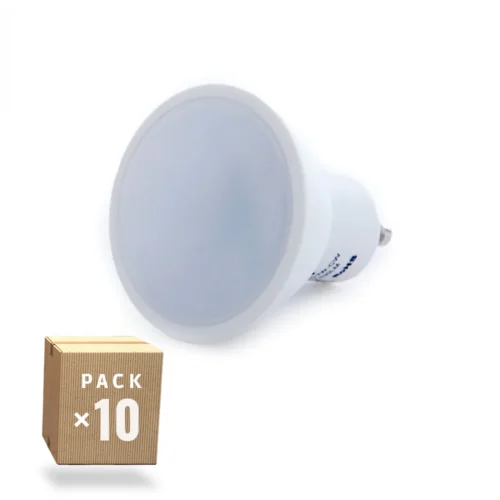 Pack 10 Ampoules LED GU10 7W – Économique – 520 lm