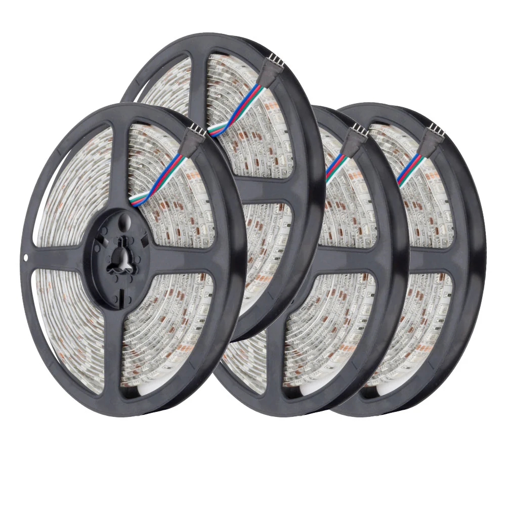 Bande LED RGB 5m Pack 4 – 72W Haute Performance – IP65 Flexible 4 Bande LED RGB 5m Pack 4 – 72W Haute Performance – IP65 Flexible – Image 4