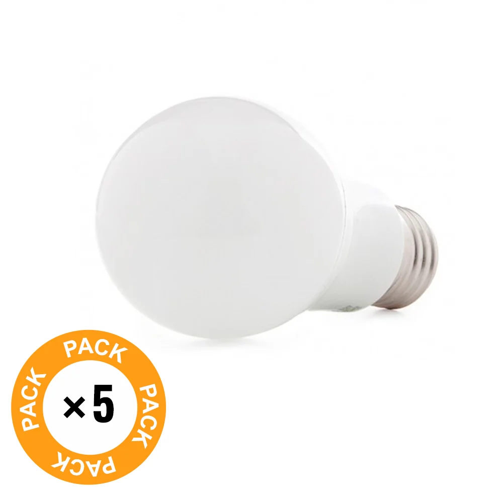Ampoule LED E27 5W – Pack 5 Économique – 450Lm 40000H 2 Ampoule LED E27 5W – Pack 5 Économique – 450Lm 40000H – Image 2