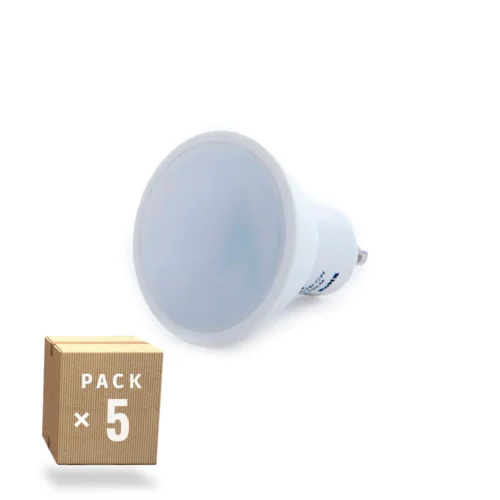 Ampoule LED GU10 6W Pack 5 – Économique 500Lm – 40000H