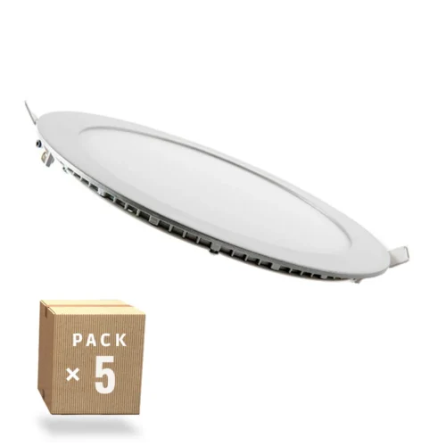 Spot LED 20W – Lot 5 Ultra Fin 2000 lm – Professionnel