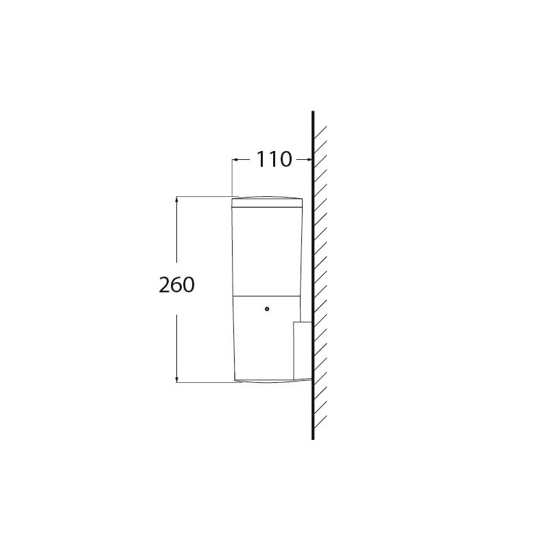 Applique murale "Amelia Wall" - E27 - CCT réglable de 2700K à 6500K - 8,5W - IP55 - FUMAGALLI 8 Applique murale "Amelia Wall" - E27 - CCT réglable de 2700K à 6500K - 8,5W - IP55 - FUMAGALLI – Image 8