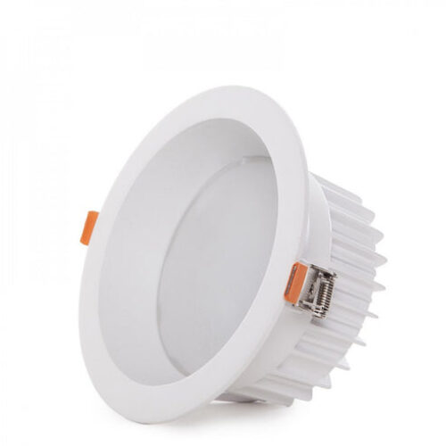 Spot LED circulaire downlight 15W encastrable – 1 500Lm – Anti-éblouissant UGR19