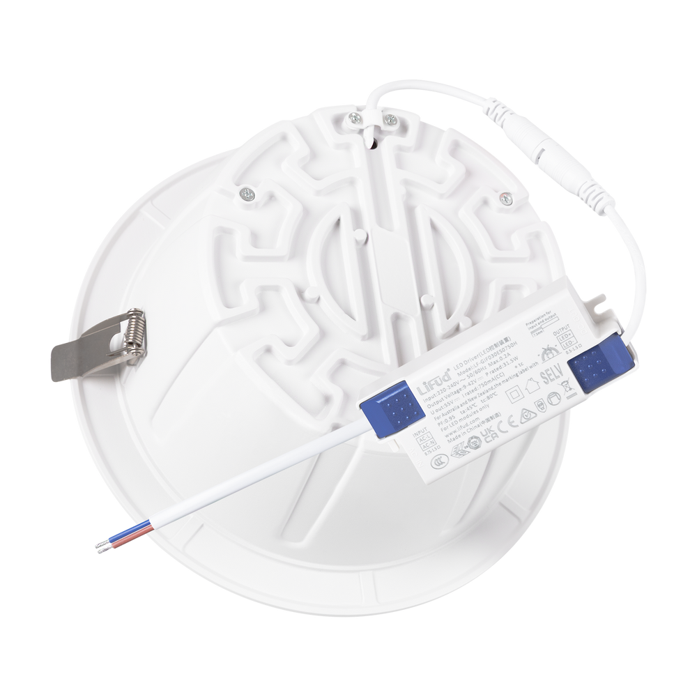 Spot LED circulaire downlight 30W encastrable 4200Lm Anti-éblouissant UGR19 5 Spot LED circulaire downlight 30W encastrable 4200Lm Anti-éblouissant UGR19 – Image 5
