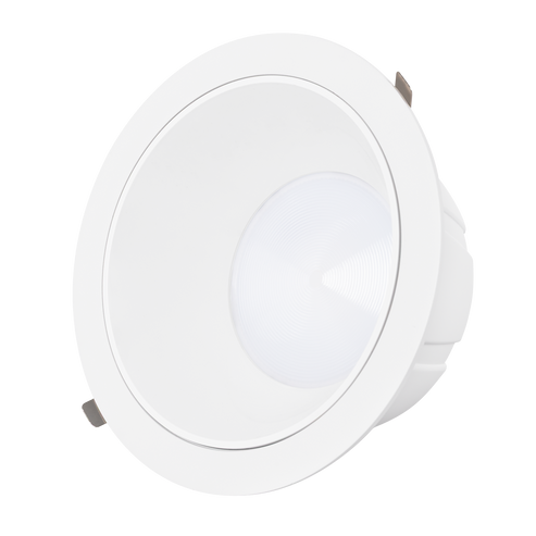 Spot LED circulaire downlight 40W encastrable 5600Lm - Anti-éblouissant UGR19 1 Spot LED circulaire downlight 40W encastrable 5600Lm - Anti-éblouissant UGR19