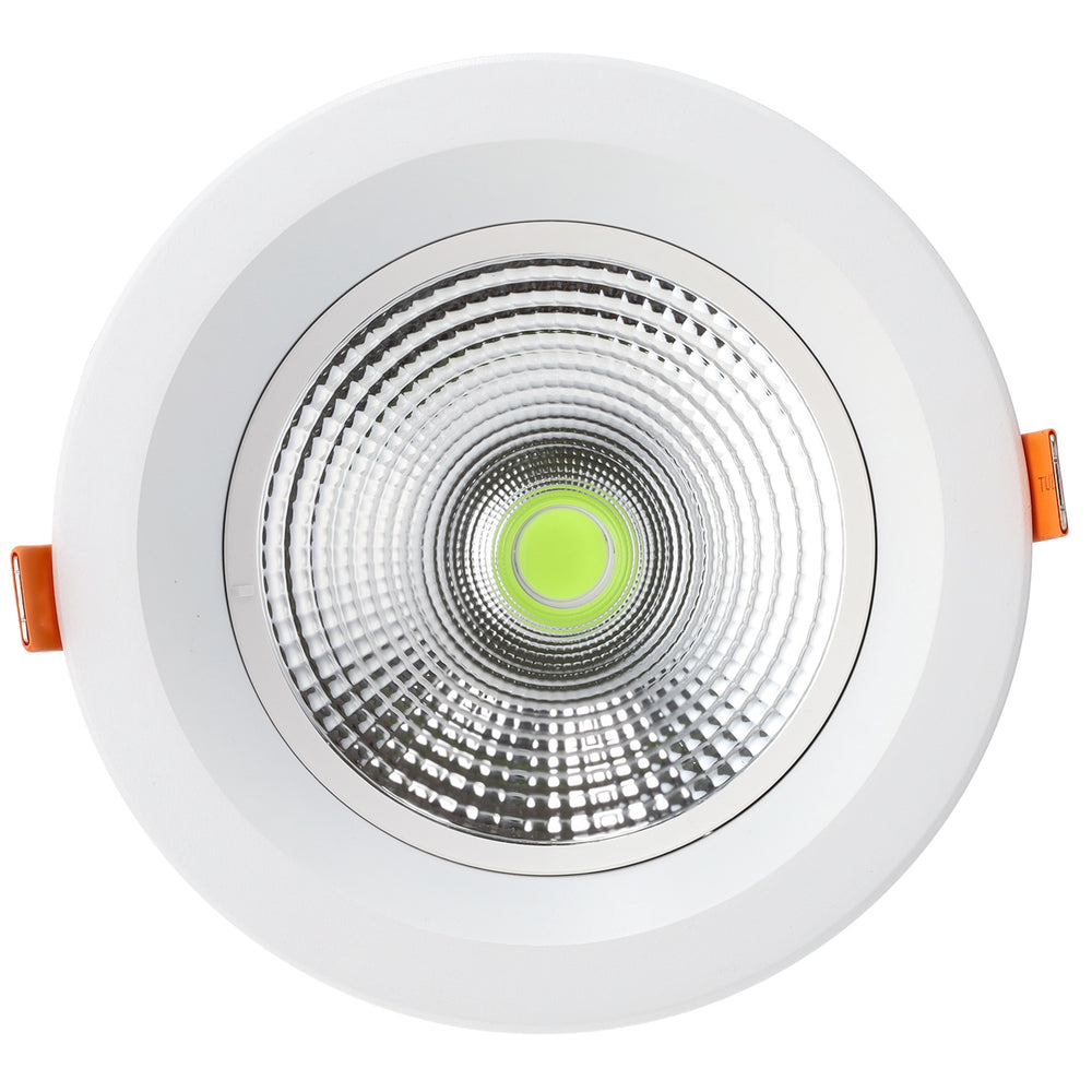 Spot encastré circulaire LED 18W 2520 lm anti-éblouissement UGR19 - Lumière verte 6 Spot encastré circulaire LED 18W 2520 lm anti-éblouissement UGR19 - Lumière verte – Image 6