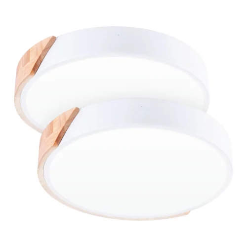 Plafonnier LED 18W – CCT Variable – Lot de 2 Haute Performance