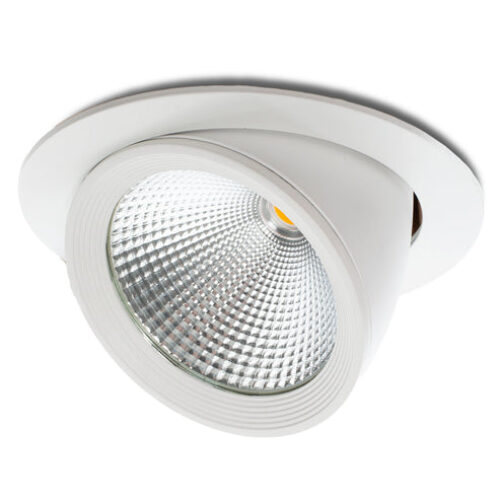 Spot LED encastrable 40W circuliare – Orientable – UGR17 – Performant