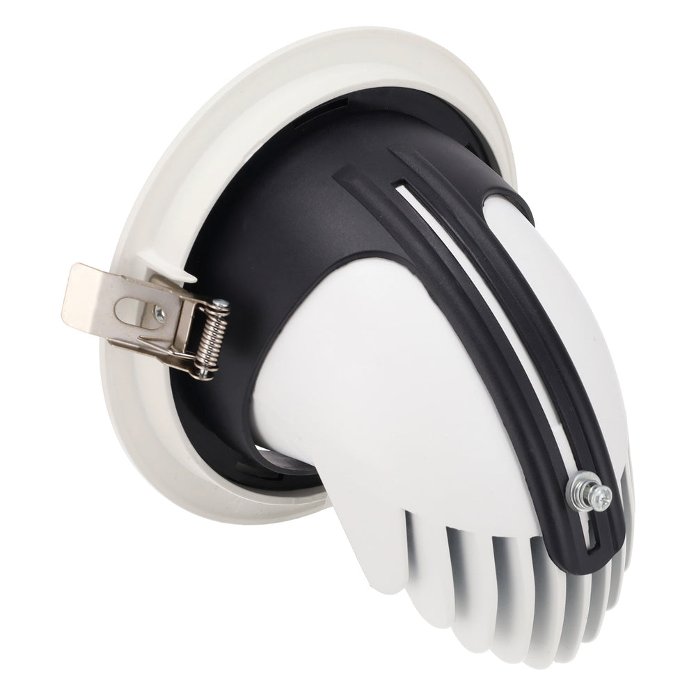 Spot LED boucherie 36W encastrable circulaire – Orientable – Lumière rose - IRC90 4 Spot LED boucherie 36W encastrable circulaire – Orientable – Lumière rose - IRC90 – Image 4