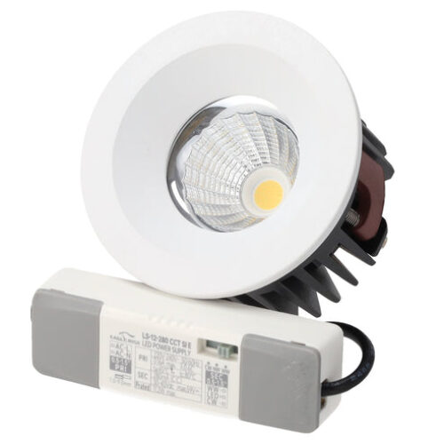 Spot LED encastrable 12W circulaire – IR90 – CCT réglable – IP65