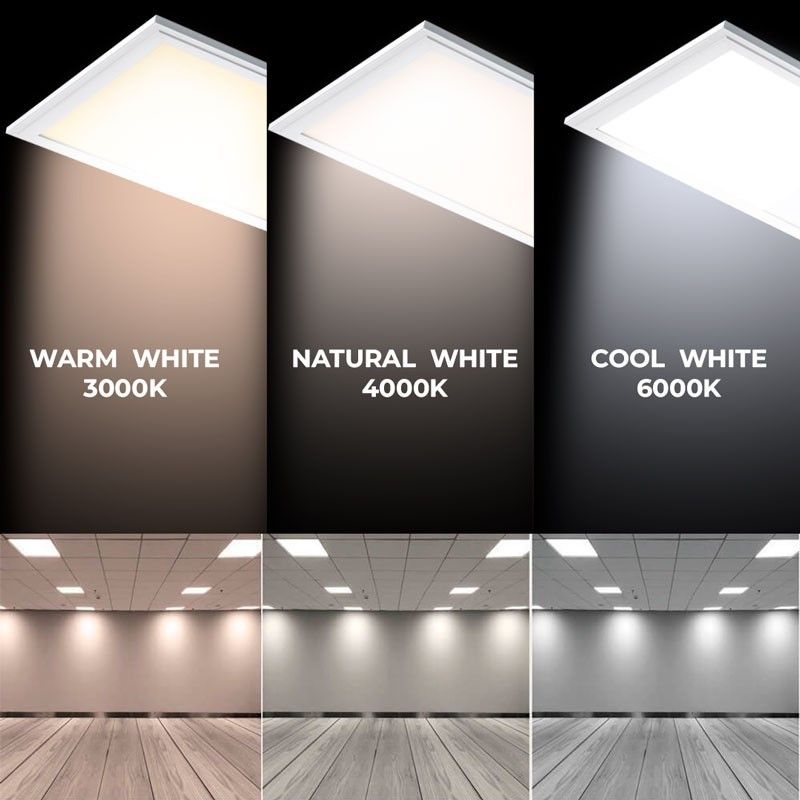 Dalle LED 60x60 44W – UGR19 Professionnel – Lot de 12 2 Dalle LED 60x60 44W – UGR19 Professionnel – Lot de 12 – Image 2