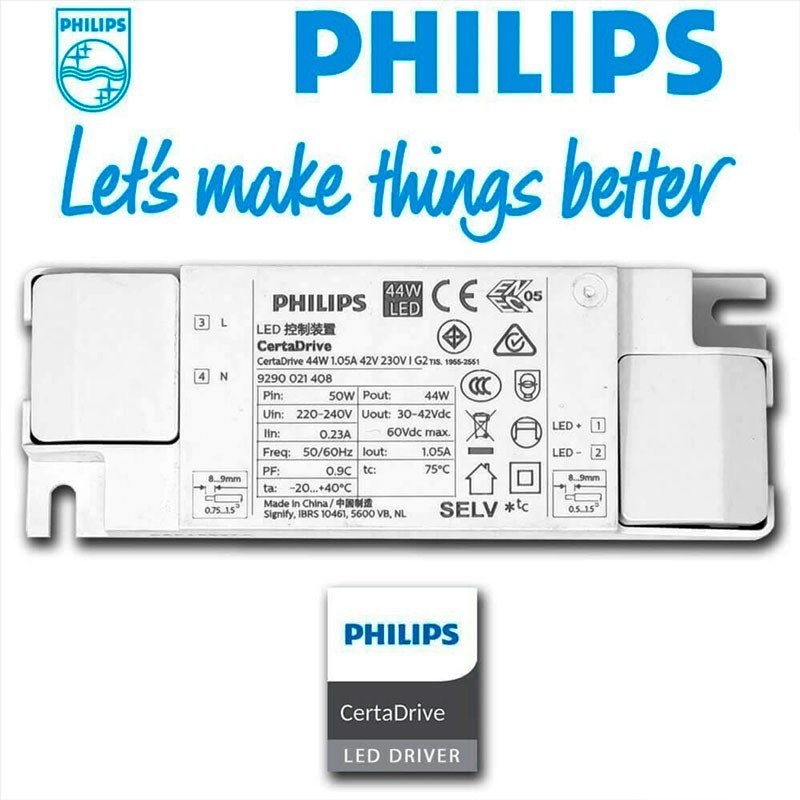 Dalle LED 120x30 Lot de 4 – 44W Ultra Philips – UGR19 8 Dalle LED 120x30 Lot de 4 – 44W Ultra Philips – UGR19 – Image 8